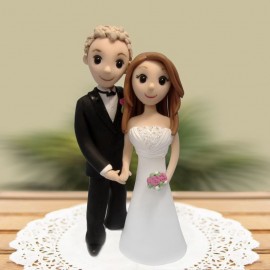 Thirty cartoon wedding cake toppers let you remember many beautiful  memory... - Custom Wedding Cake Toppers